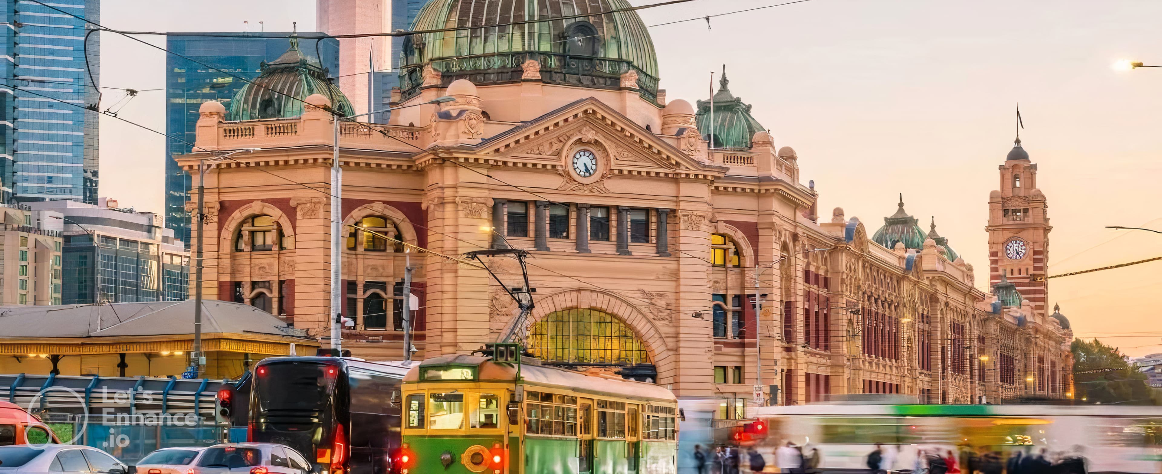Flinders Street Station in Melbourne